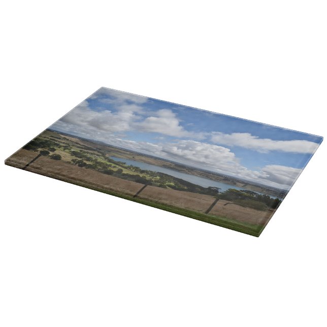 Moln över Sjö Gnotuk Camperdown Caking Board (Hörn)