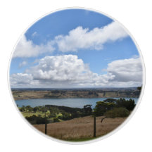 Moln över Sjö Gnotuk Camperdown Ceramic Knob