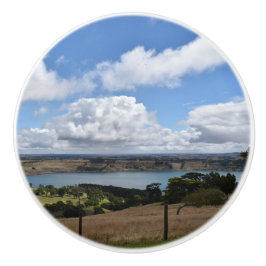 Moln över Sjö Gnotuk Camperdown Ceramic Knob Knopp