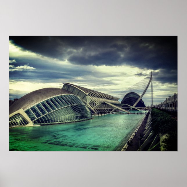 Moln över Valencia Poster (Framsidan)