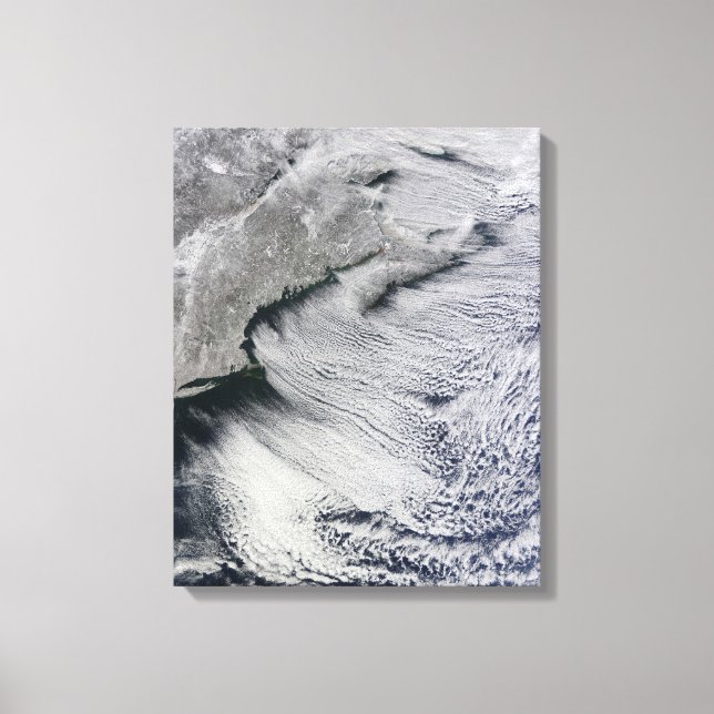 Moln på andra sidan Nordatlantens himmel Canvastryck (Framsida)