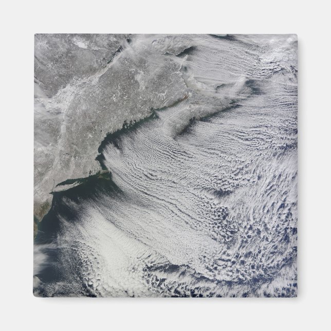 Moln på andra sidan Nordatlantens himmel Magnet (Framsidan)