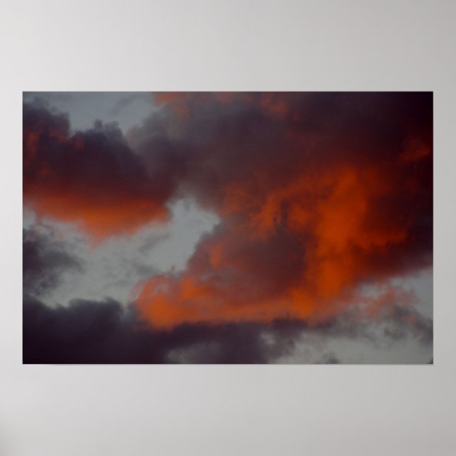 Moln på brand poster (Framsidan)