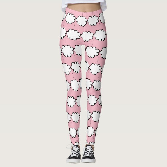 Moln på snöre leggings (Framsida)