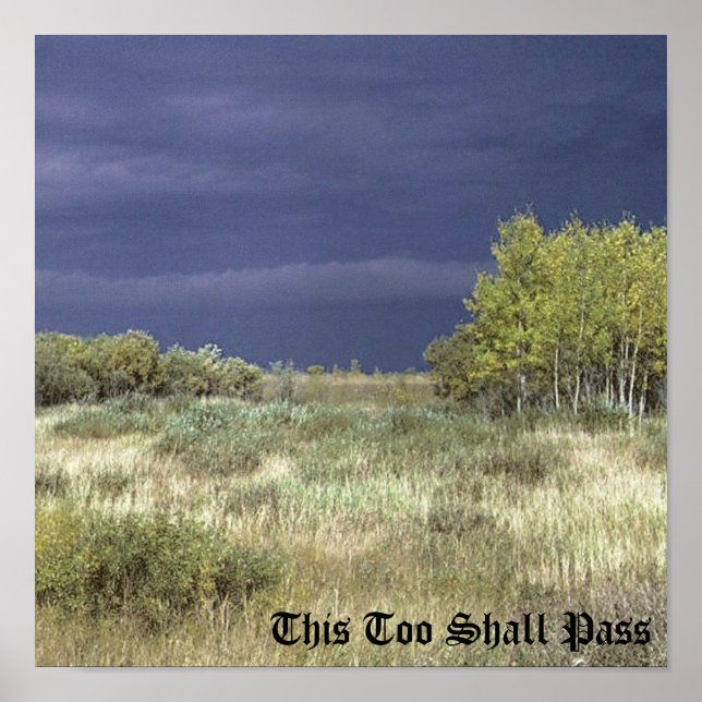 Moln passera förbi poster (Framsidan)