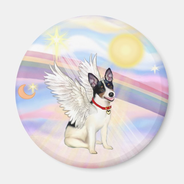 Moln - Råtta Terrier Angel Magnet (Framsidan)