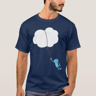 Moln som beräknar (när robotar drömm), t-shirt