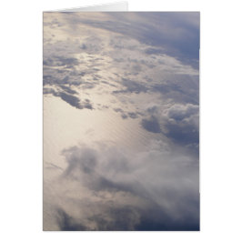 Moln tomt anteckningskort (design 1) OBS kort
