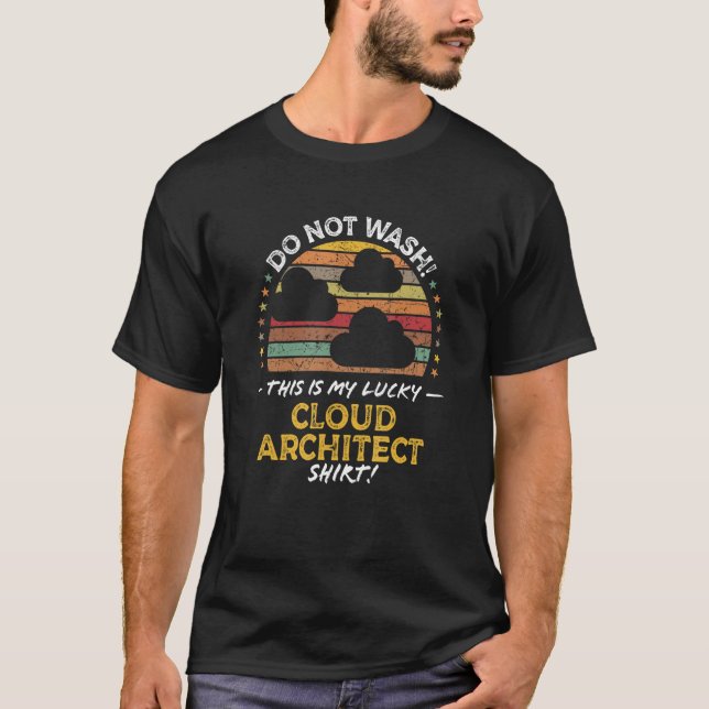 Molnarkitektur datacenter Tech Quote Graphic T Shirt (Framsida)