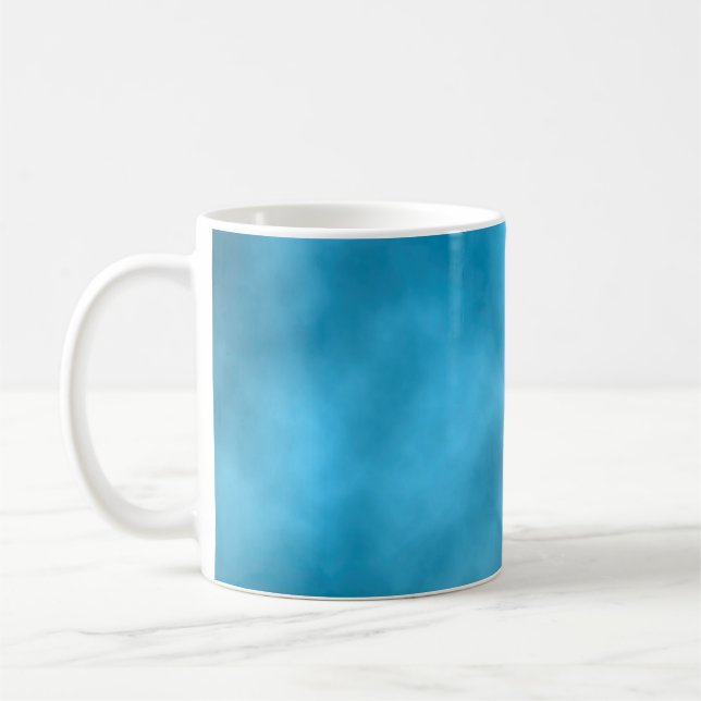 Molnbakgrundssmutsen struktur kaffemugg (Vänster)