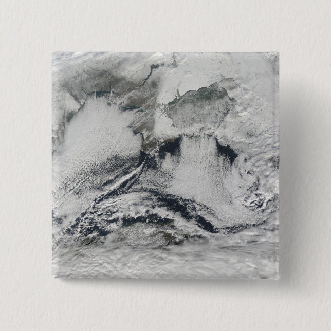 Molnbildning över Svarta havet Knapp (Framsida)