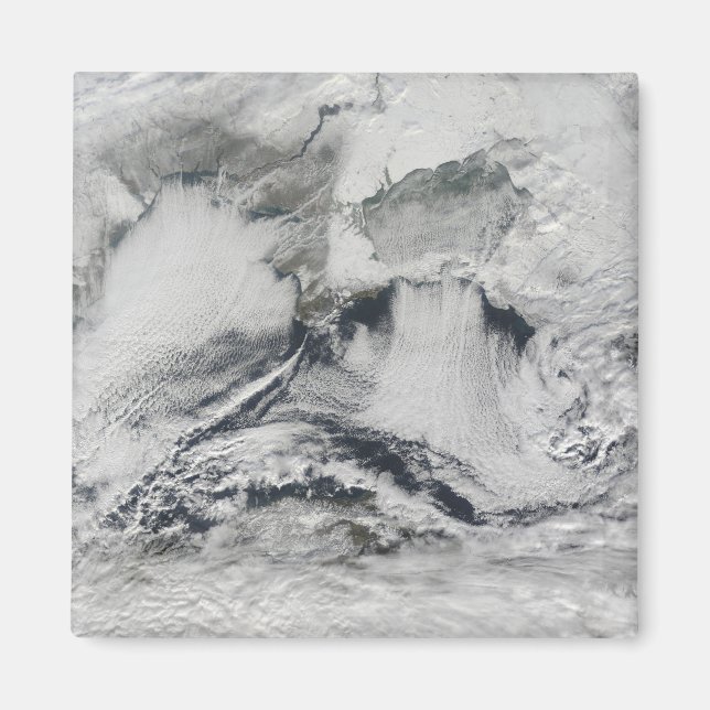 Molnbildning över Svarta havet Magnet (Framsidan)