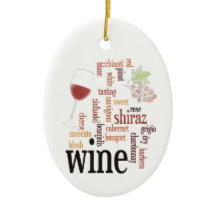 Molndesignen Vin Ord ornament