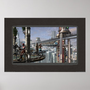 Molnen rullas snart (30 x 20 tum) poster