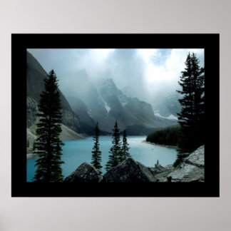 Molnen sprängs (vid gränsen) poster