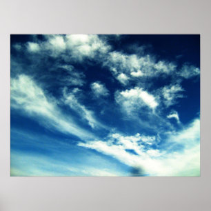 Molnens himmel poster