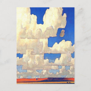 “Molnens värld” av Maynard Dixon Vykort