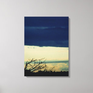 Molnet 'scape Moods Wrapped Canvas' Canvastryck