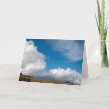 Molnet stigning över strängen