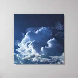 Molnfoto, fotografi av Himmel, stormmoln Canvastryck