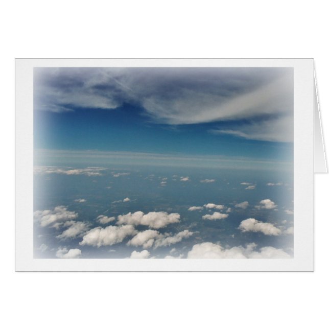 Molnfrimärke Hälsningskort (Framsidan Horizontal)