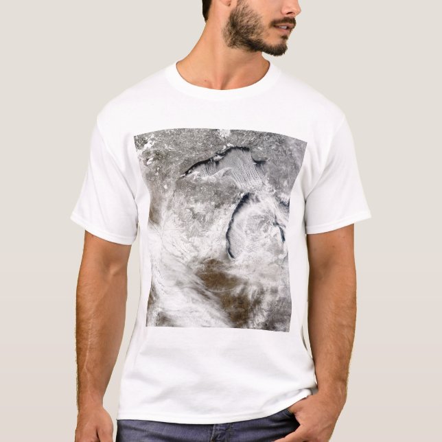 Molngator över Sjö Superior och Sjö Michi Tröja (Framsida)