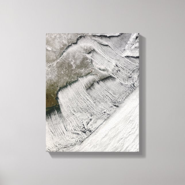 Molngator utanför New England och Maritimes Canvastryck (Framsida)