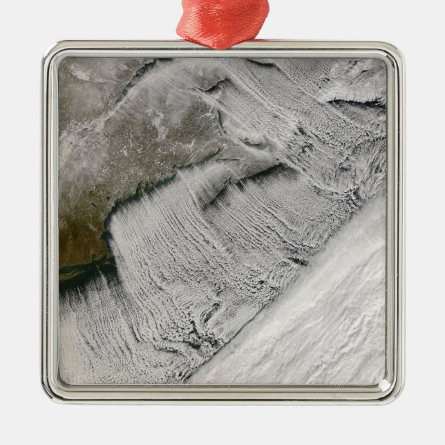 Molngator utanför New England och Maritimes Julgransprydnad Metall (Framsidan)