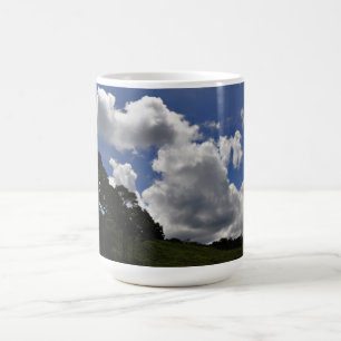 Molnhimmel landskap naturen kaffemugg