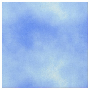 Molnig blå himmel tyg