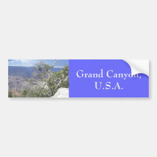 Molnig blåttbildekal för grand Canyon Bildekal