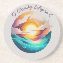 Molnig Eclipse Sandstens Coaster