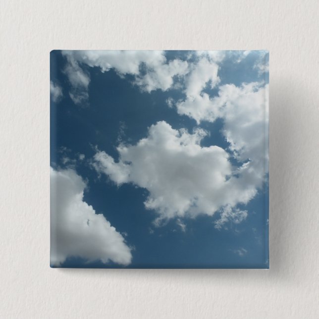 Molnig himmel abstrakt fotografering knapp (Framsida)