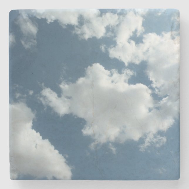 Molnig himmel abstrakt fotografering stenunderlägg (Framsidan)