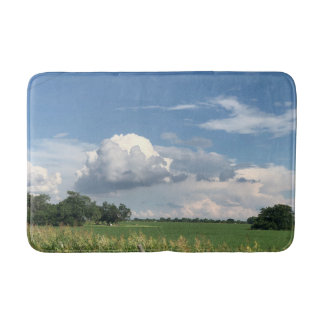 Molnig himmel badrumsmatta