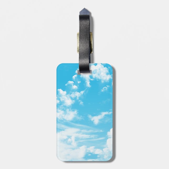 Molnig himmel bagagebricka (Baksidan Lodrät)