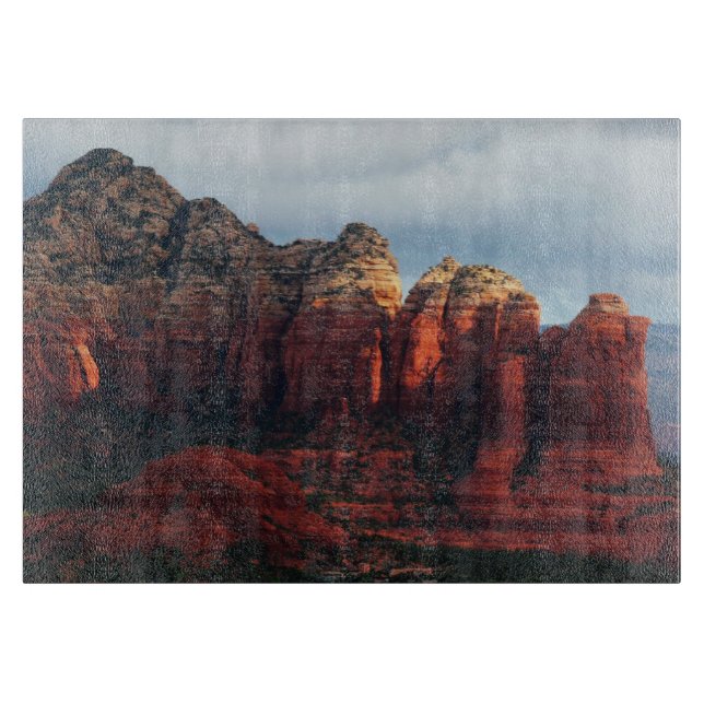 Molnig kaffekarlsberg i Sedona Arizona (Framsidan)