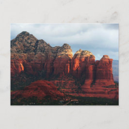 Molnig kaffekarlsberg i Sedona Arizona Vykort
