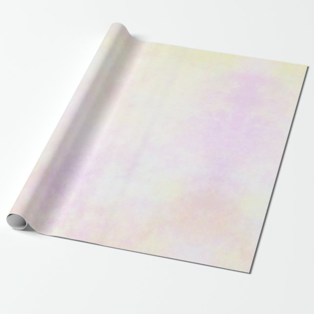 Molnig pastell presentpapper (Utrullad)