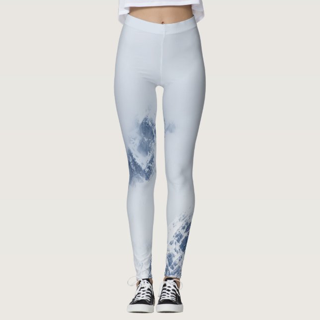 Molniga berg leggings (Framsida)