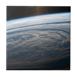 Molniga formationer i södra Indiska oceanen. Kakelplatta