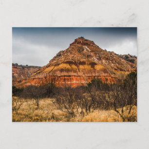 Molnigt dygn över Palo Duro Canyon State Park, Tex Vykort