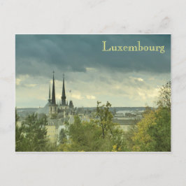 Molnigt Luxemburg Vykort