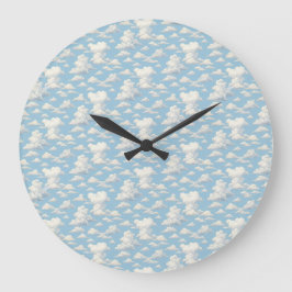 Molnmönster  stor klocka