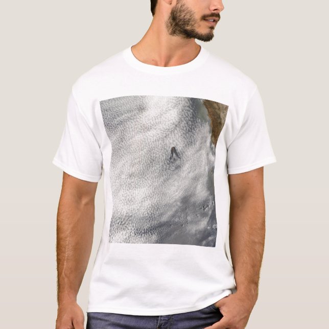 Molnportik och ära utanför Guadalupe Island Tee (Framsida)