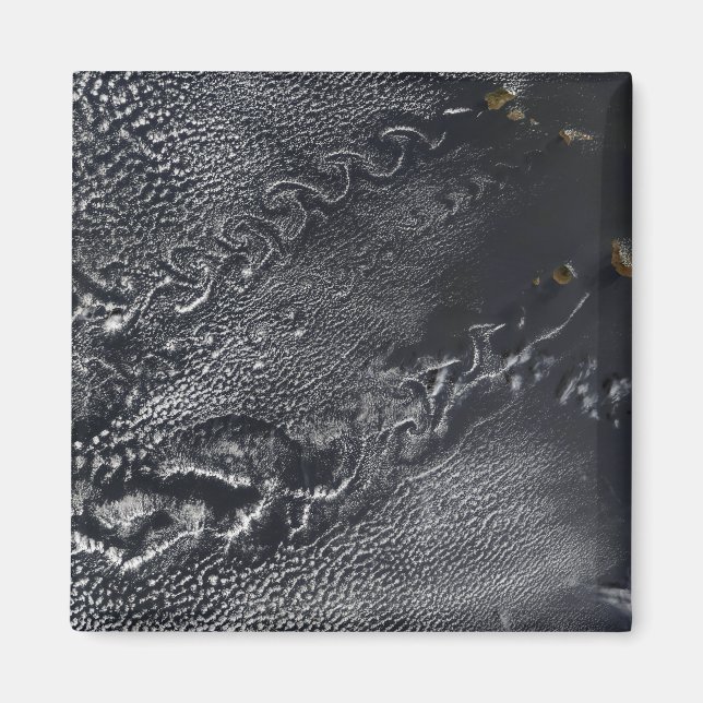 Molnportioner över Kap Verdes öar Magnet (Framsidan)