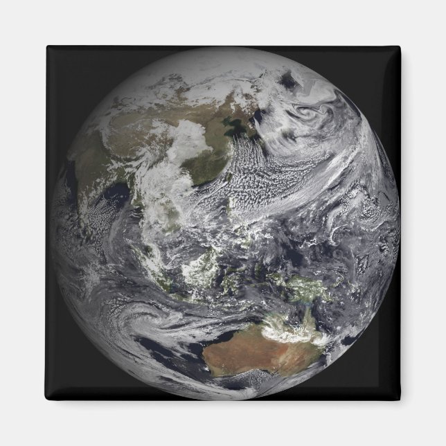 Molnsimulering av fullt Jorden Magnet (Framsidan)