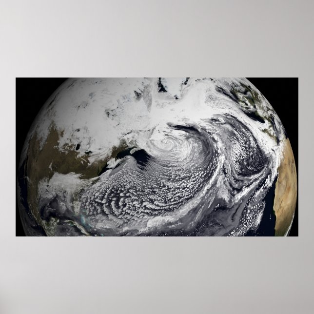 Molnsimulering för en enda dag 2 poster (Framsidan)