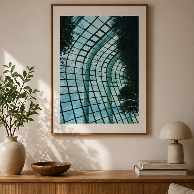 Molnskog Glas Conservatory Tak Poster (Skapare uppladdad)