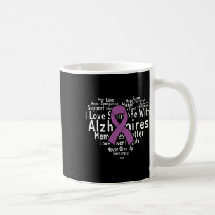 Molnstöd Alzheimers sjukdom medvetenhet  Kaffemugg